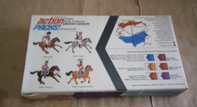 Timpo Action Packs British Cavalry Soldatini 1-32 Box Nuove Vintage 2