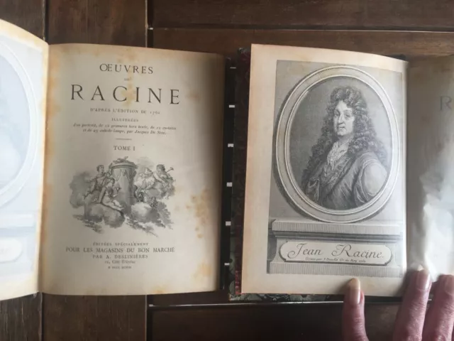 RACINE - Oeuvres - 1898 - 2 volumes - 3
