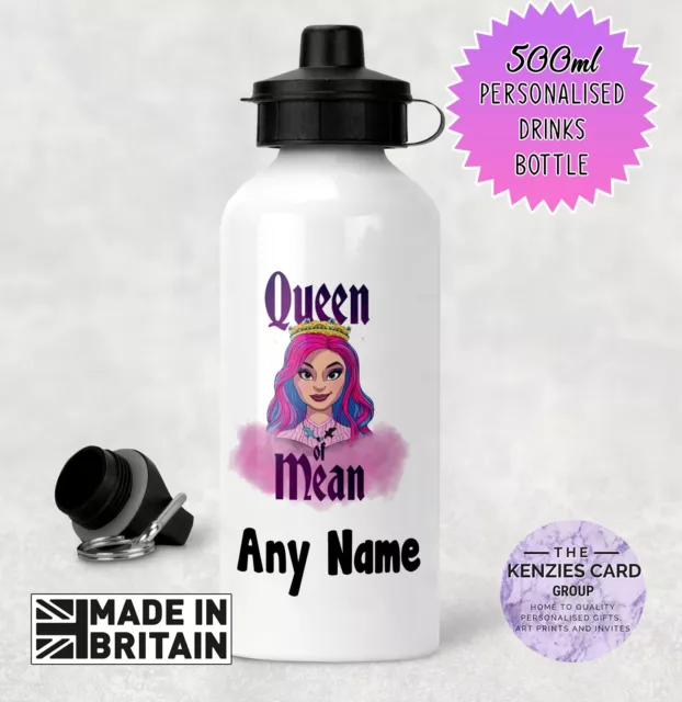 Personalised Disney's Descendants Kids Sports Drinks Water Bottle 500ml V2