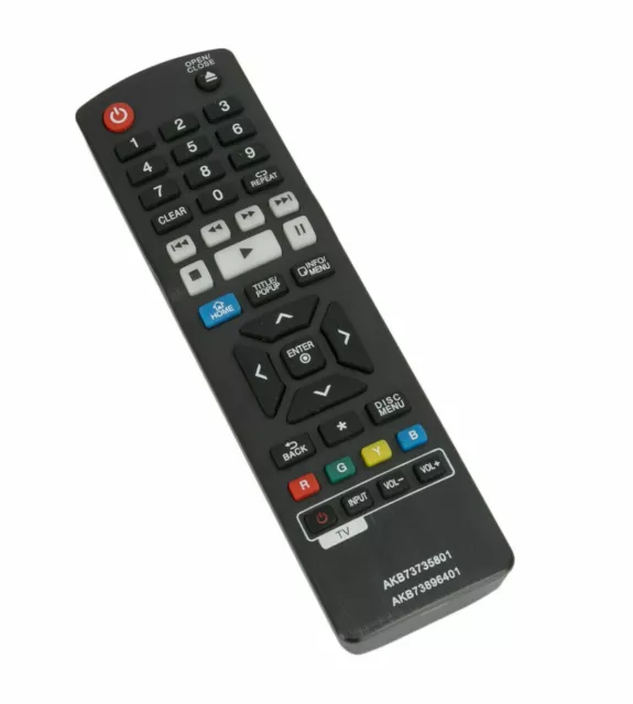  AKB75135301 Replaced Remote fit for LG Blu-Ray Disc