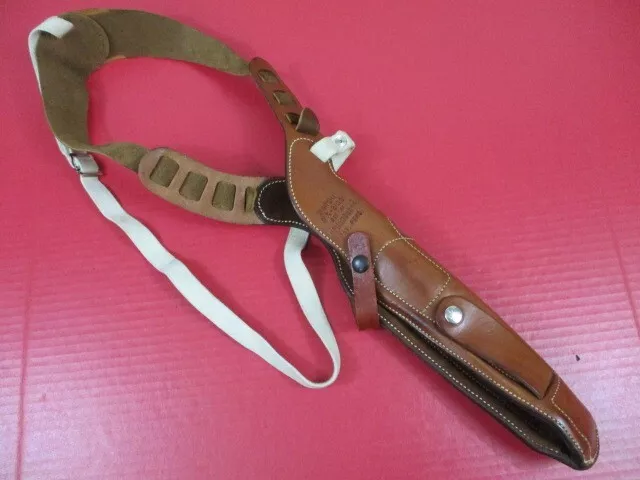 LH Bianchi X-2100 Leather Shoulder Holster - S&W N-Frame Model 29 Rev 8 3/8" Bbl