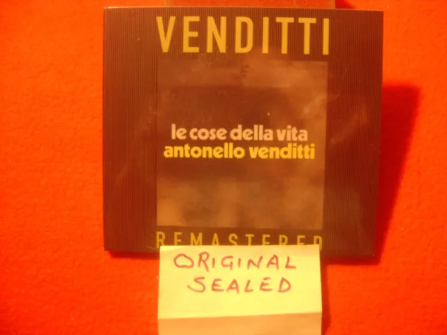 Cd Antonello Venditti Le Cose Della Vit Remastered Digipack Editoriale Sigillato