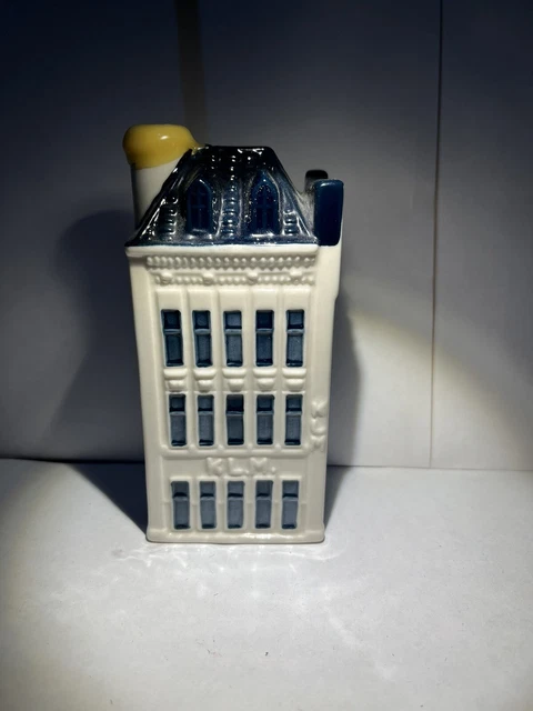 KLM Bols Blue Delft Miniature House - Number 75, 1575.