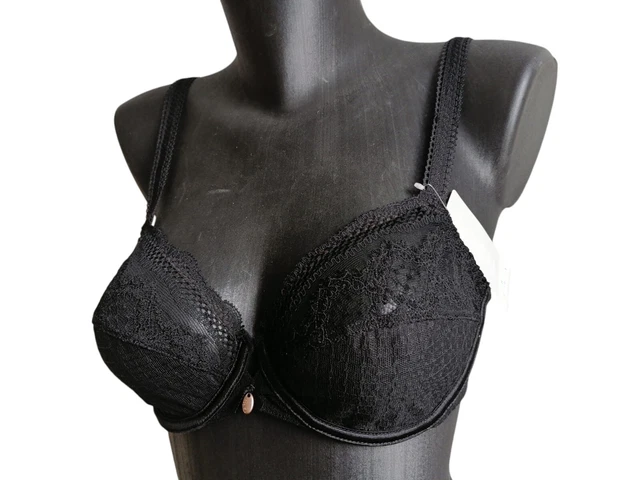 Soutien-gorge LEJABY Fleuri Rose - Avec Armatures - Taille FR 95B / EU 80B Ou FR 90D - Neuf Avec étiquettes