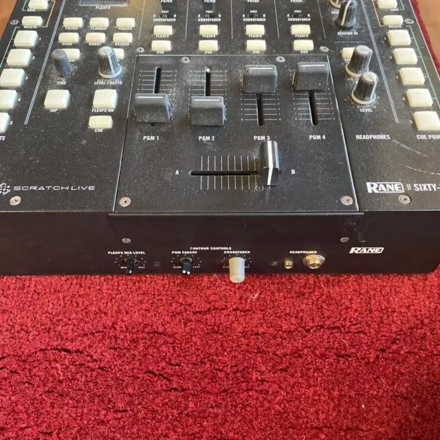 Rane Sixty Eight 68 4 channel DJ Mixer for Serato Scratch Live DJ Mixer Analog 2