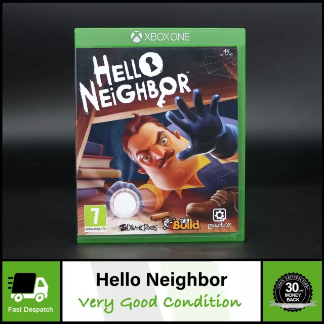 Hello Neighbor Microsoft Xbox One Game Very Good Condition