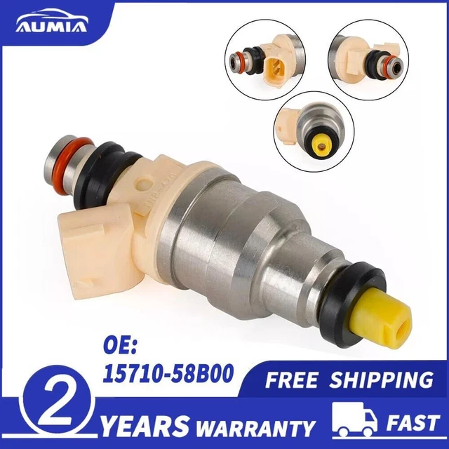 4*15710-58B00 FUEL INJECTORS Fit For Suzuki Sidekick Tracker X-90 1.6L ...