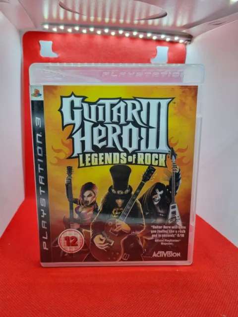 Guitar Hero III Legends of Rock PS3 Playstation 3 Game only
