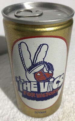 ACE LAGER.THE VICS For Victory. Empty Beer Can.Collectable.Bottom Open ...