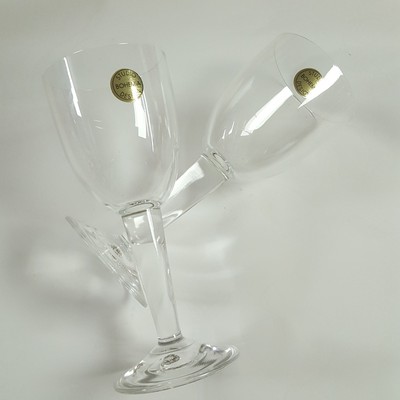 RONA Set 2 Bicchieri Vetro Cristallo Calici Vino Degustazione Bohemia Orbital 48 