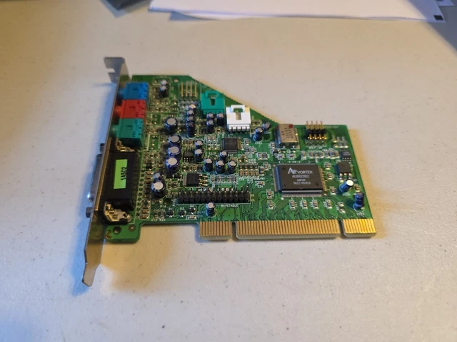 TURTLE BEACH MONTEGO II Aureal Vortex 2 AU8830 PCI Sound Card DOS