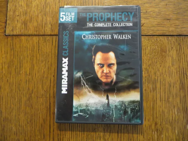 The Prophecy: The Complete Collection - 5 Movies on 2 Discs - DVD VERY GOOD!!!