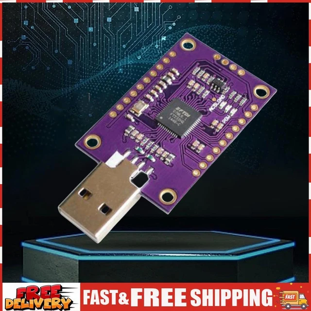 FT232H USB TO JTAG UART FIFO SPI I2C Converter Module High Speed ...