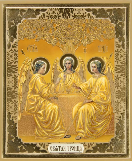 Holy Trinity Andrei Rublev Icon Андре́й Рублёв Святая Троица Икона 15x18cm