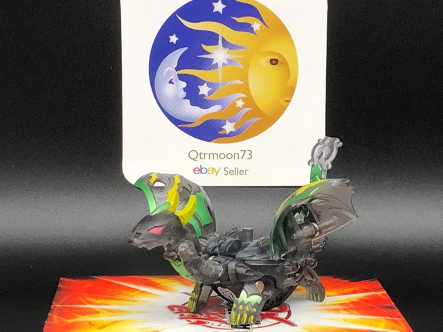 BAKUGAN DHARAK 720G Translucent Black Darkus GUNDALIAN INVADERS EUR 46 ...