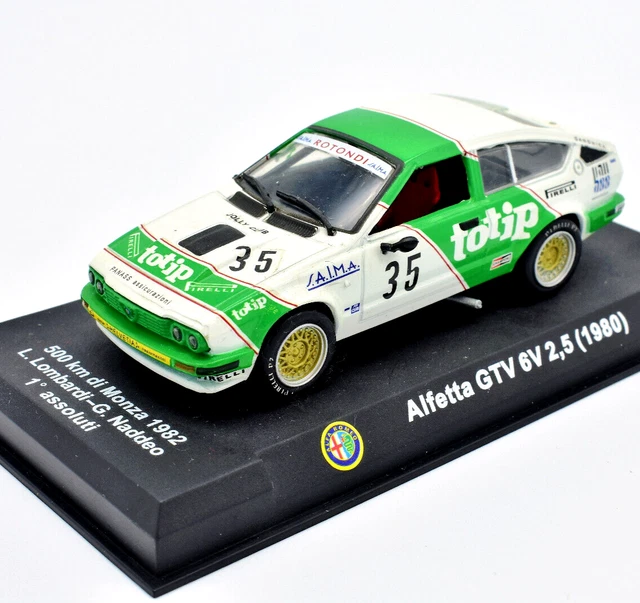 ALFA ROMEO ALFETTA Gtv Model Car collection Scale 143 diecast vehicles