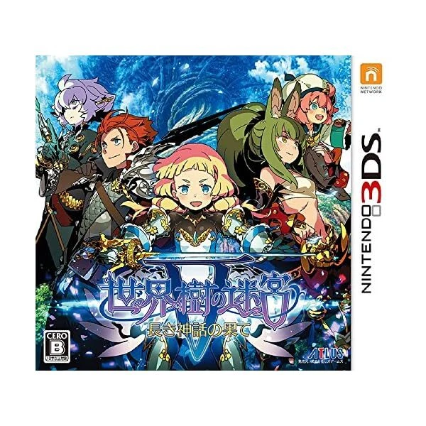 Sekaiju no Meikyuu V Etrian Odyssey - Nintendo 3DS F/S w/Tracking# Japan New JP
