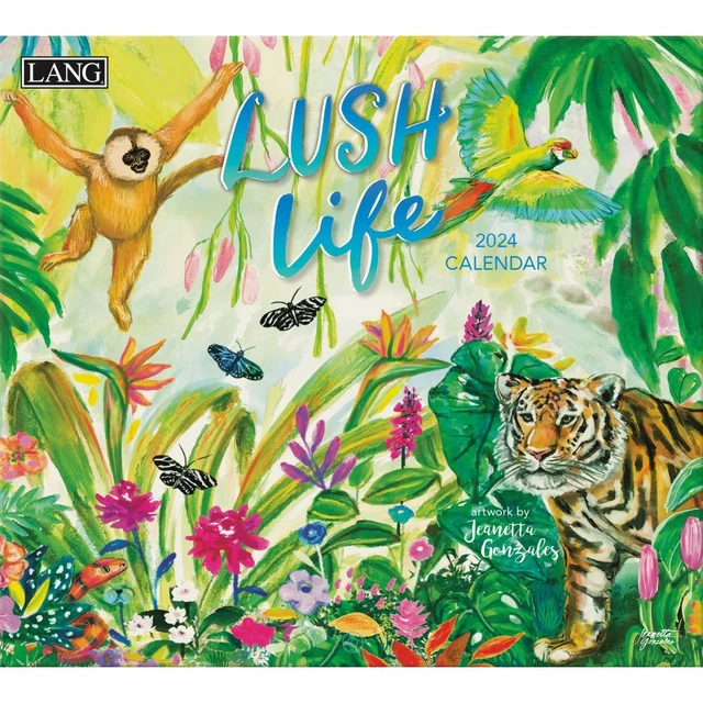 LANG COMPANIES Lush Life 2024 Wall Calendar 19 99 PicClick