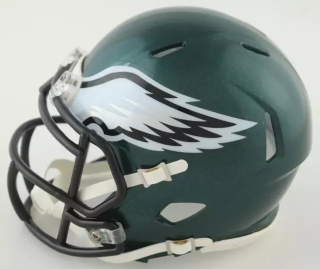 Donovan McNabb Signed Eagles Speed Mini Helmet (Beckett) 3