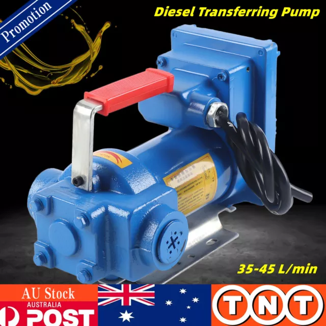 Oil Gasoline Vane Pump Diesel Kerosene Fuel Transfer Pump 35-45 L/min 240 W