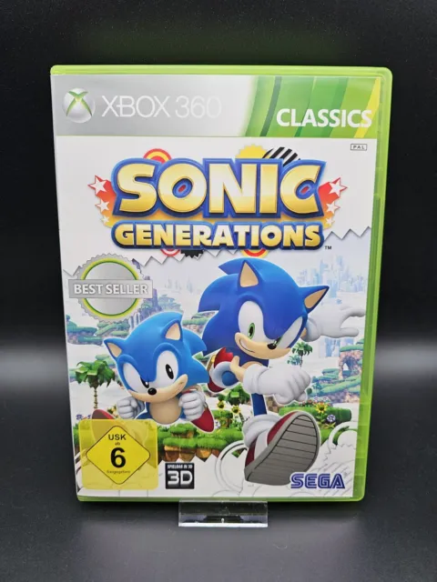 Sonic Generations [Microsoft Xbox 360] - CD kratzerfrei