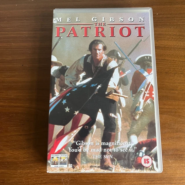 The Patriot: VHS Video Big Box Ex Rental Mel Gibson Chris Cooper Heath Ledger