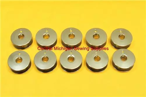 10 Pfaff Sewing Machine Metal Bobbins Fits 130,230,260,262,332,360,362