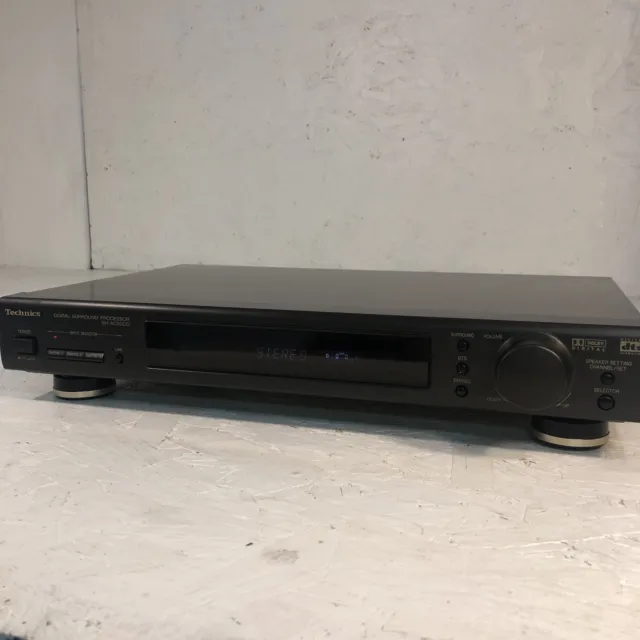 TECHNICS SH-AC500D Dolby DTS Digital Surround Processor Tested & Working!