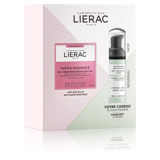 SUPRA-RADIANCE GEL-CREMA RENOVADORA ANTI-OX lote 2 pz