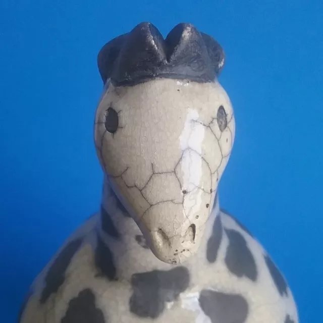 Raku Giraffe Crazy Clay Gerhard de Beer South Africa