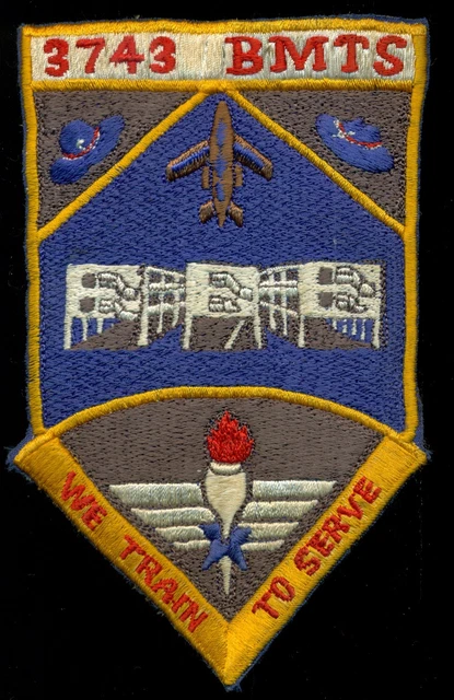 USAF 3743RD BASIC Military Training Squadron BMTS Patch N-1 £14.05 ...