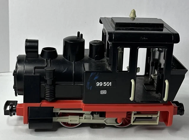 Ensemble Train électrique PLAYMOBIL Vintage 1980 - Testé Et Fonctionne - Allemagne