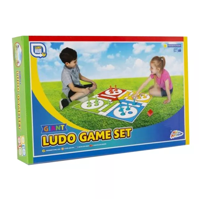 Games Hub - Giant Garden Family Game - Ludo