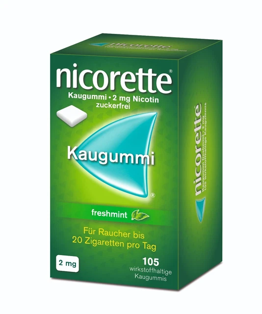 NICORETTE 2 mg freshmint Kaugummi, PZN: 06680071