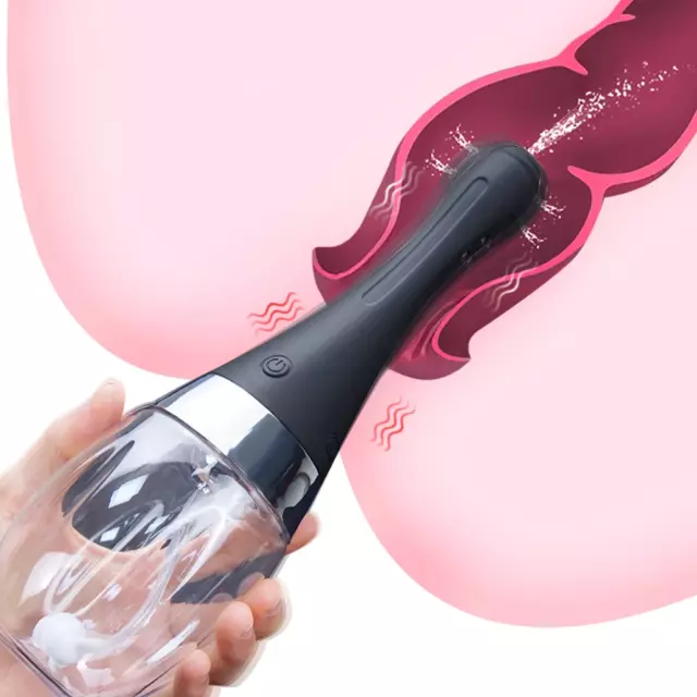 Automatic Enema Bulb Anal Vaginal Cleaner Tool Silicone Douche Cleaner Enema Kit