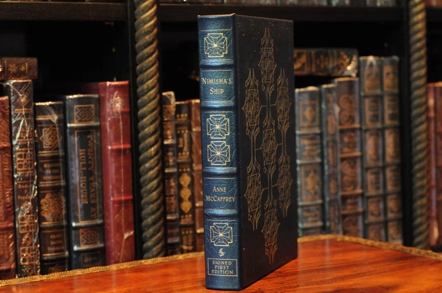 Easton Press Nimisha’s Ship By Anne Mccaffrey Signed First Edition Limited Editi Easton Press Nimisha’s Ship By Anne Mccaffrey Signed First Edition Limited Editi