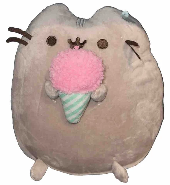 PUSHEEN HOLDING ICE Cream Plush Toy 33cm. 45.00 PicClick AU