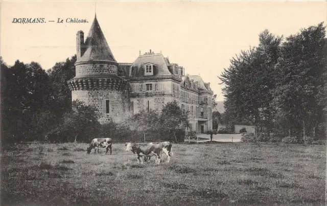 Cpa 51 Dormans Le Chateau