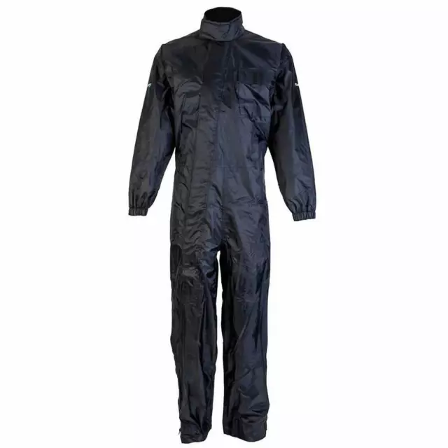 Spada Eco Waterproof Motorbike Motorcycle Oversuit Windproof Suit 1 Piece Black