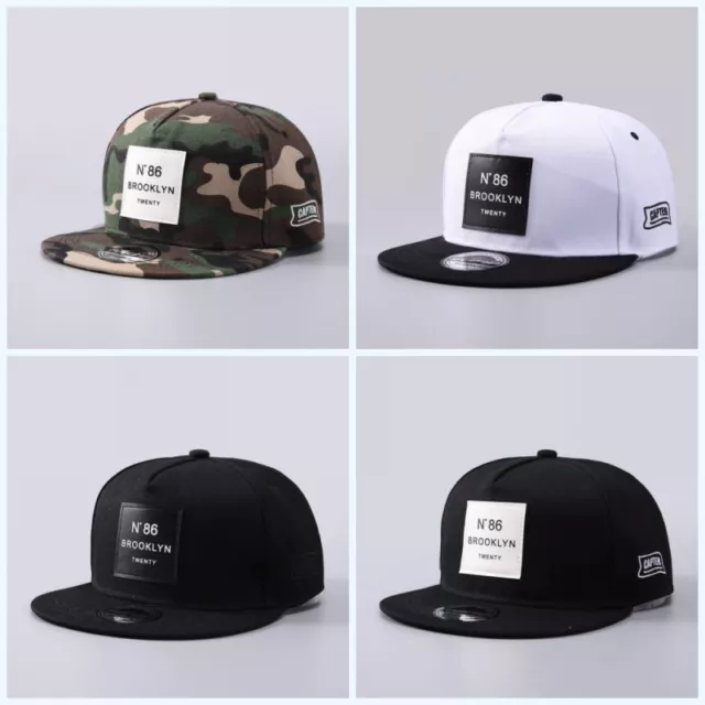 Men Women Adjustable Baseball Cap Hip-Hop Bboy Snapback Hats Fashion Unisex Hat