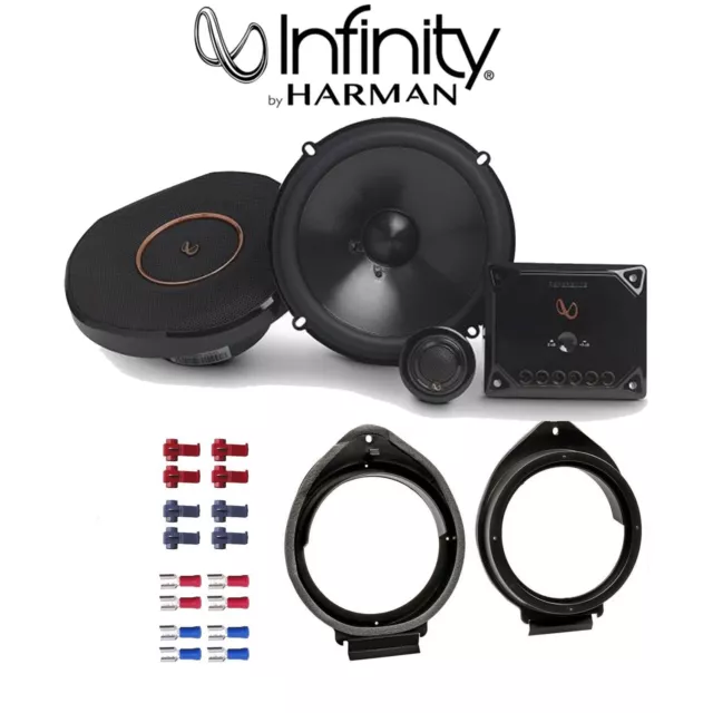 Infinity by Harman Auto Kompo Lautsprecher 16,5cm für Opel Adam ab 2002