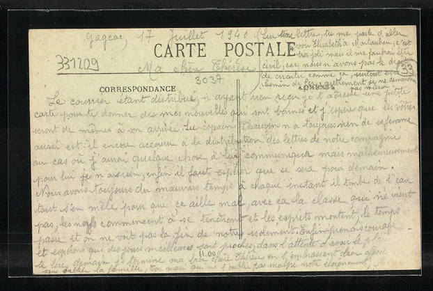 CPA Castillon-sur-Dordogne, Avenue de la Gare, vue de la rue avec commercesn 2