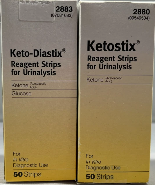 ASCENSIA REAGENT STRIP for Urinalysis for In Vitro, 50 Strips CHOOSE