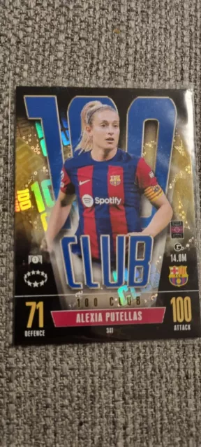 Topps Match Attax Extra 23/24 100 Club Alexia Putellas