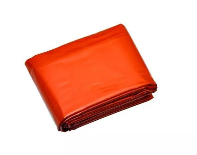 AceCamp Notfalldecke Rettungsdecke Rettungsfolie Erste Hilfe 130 x 210 cm Orange