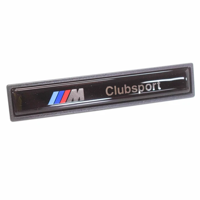 BMW E36 COUPE M Clubsport Molding Door Emblem Badge 2495560 51132495560
