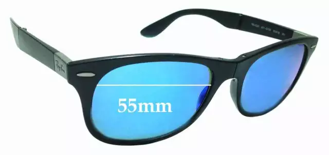 SFx Replacement Sunglass Lenses fits Ray Ban RB4223 - 55mm Wide