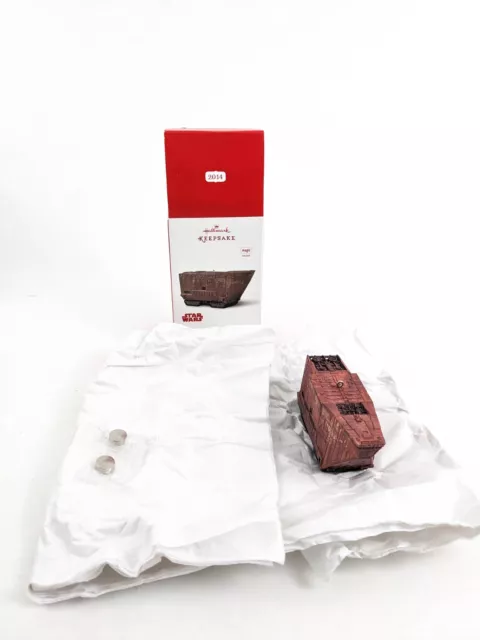 Hallmark Keepsake Star Wars Sandcrawler Christmas Ornament Sound LE 2014 Jawas