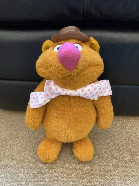 Vintage 1976 Fozzie Bear Plush Fischer Price Jim Henson Muppet 13"