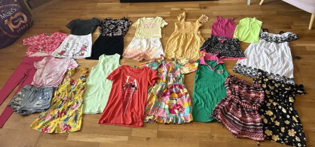 Girls Spring/Summer Bundle (9/10 & 10/11 Years) x22 Items - Exc Condition